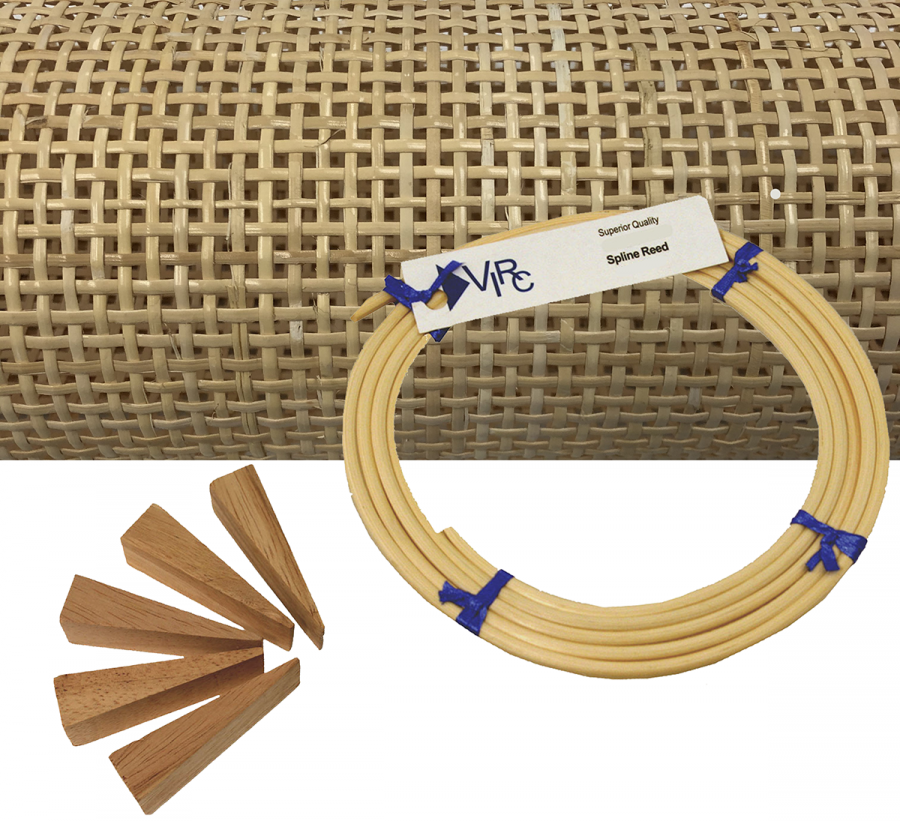 18x18 Cane Webbing Kit - Radio Weave