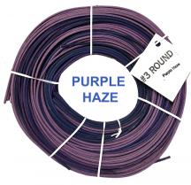 #3 round reed, Purple Haze mix, 1/4 lb coil
